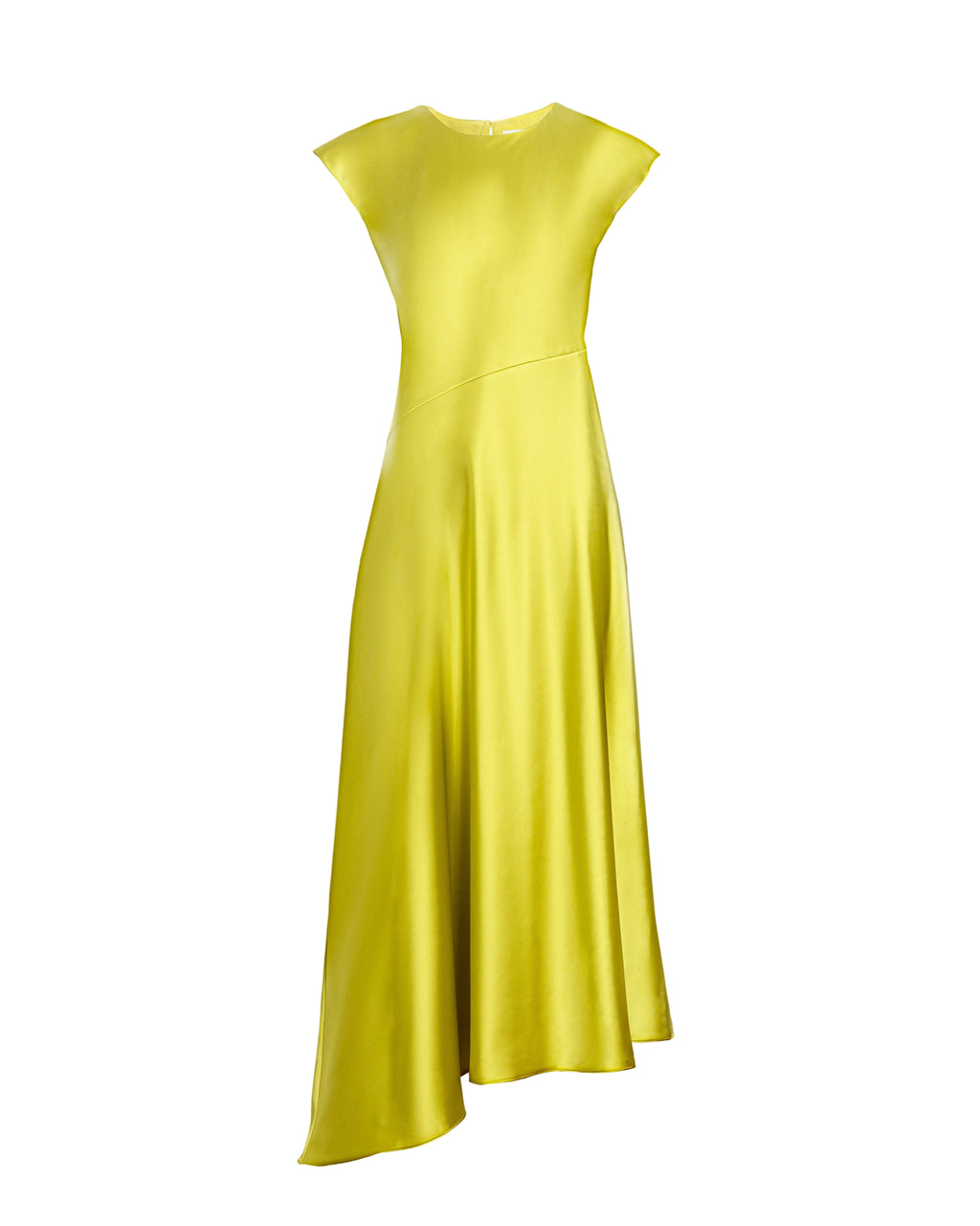 Violeta Dress in Chartreuse