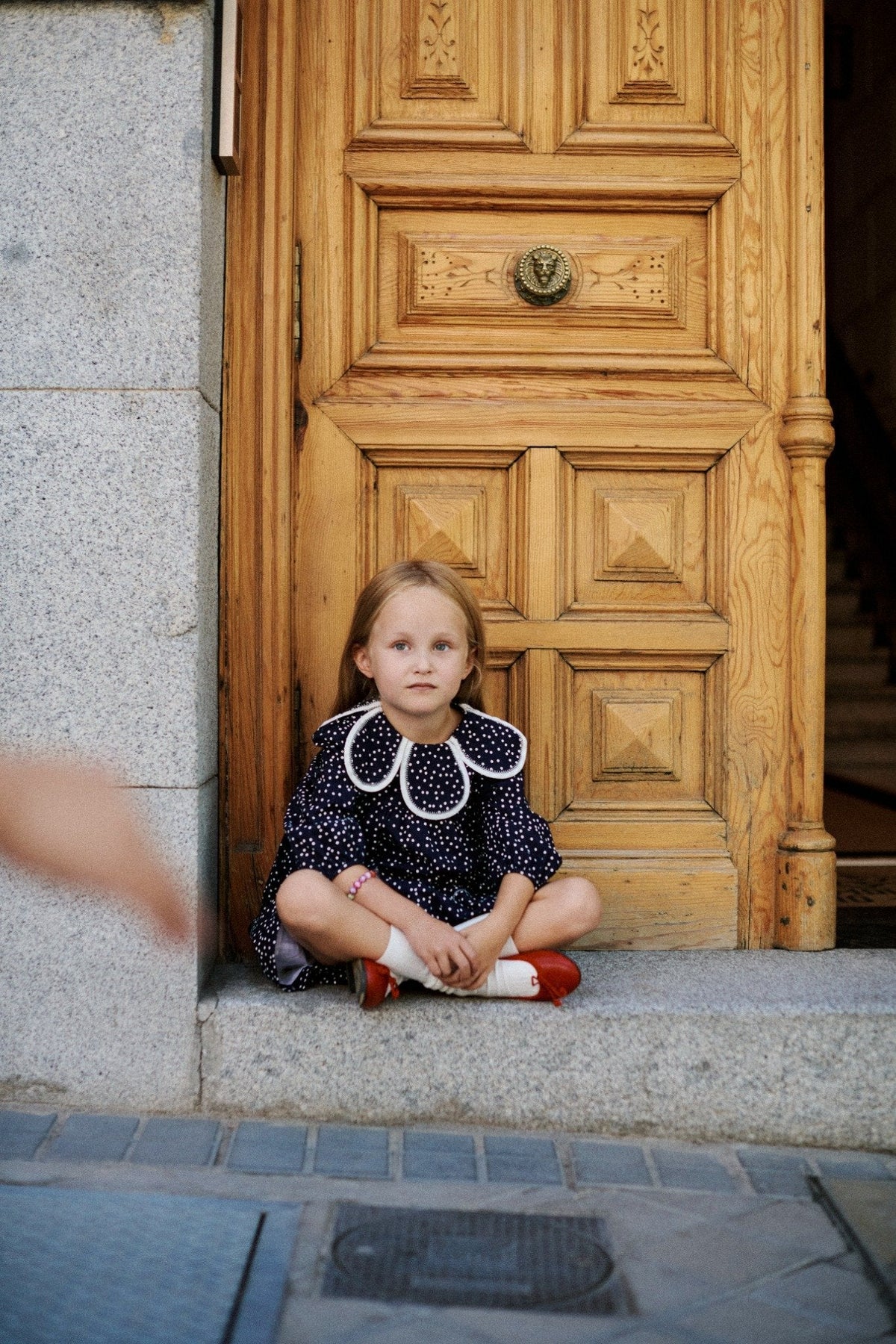 Clementine Dress in Polka Dots