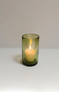 Votives in Light Olive, Set of 2