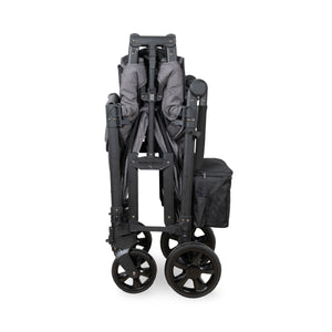 WonderFold W Elite Pro Stroller Wagon 2-Seater in Charcoal Gray