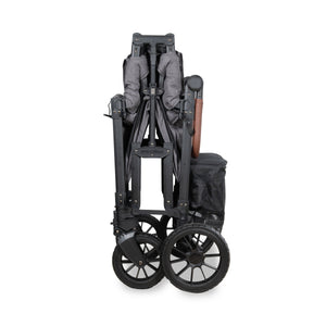 WonderFold W Luxe Pro Stroller Wagon 4-Seater in Charcoal Gray