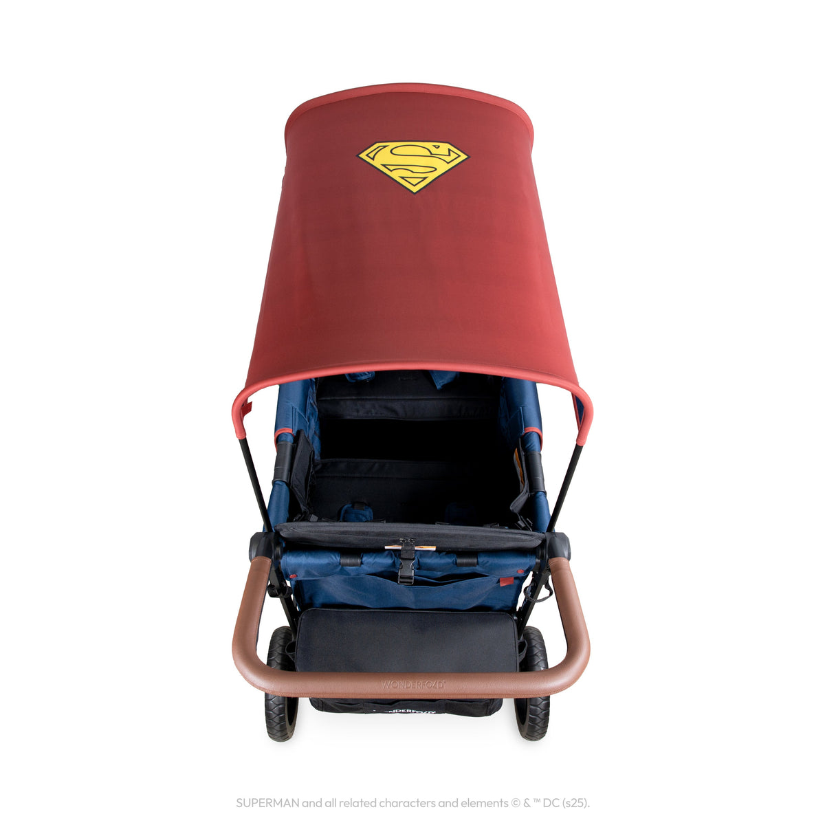 WonderFold Superman W4 Luxe Pro Quad Stroller Wagon