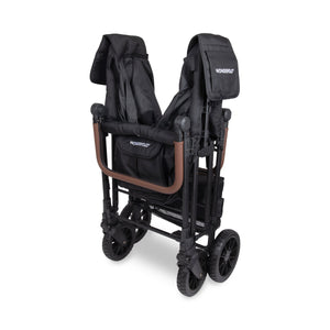 WonderFold W Luxe Pro Stroller Wagon 6-Seater in Jet Black