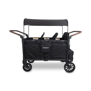 WonderFold W Luxe Pro Stroller Wagon 6-Seater in Jet Black