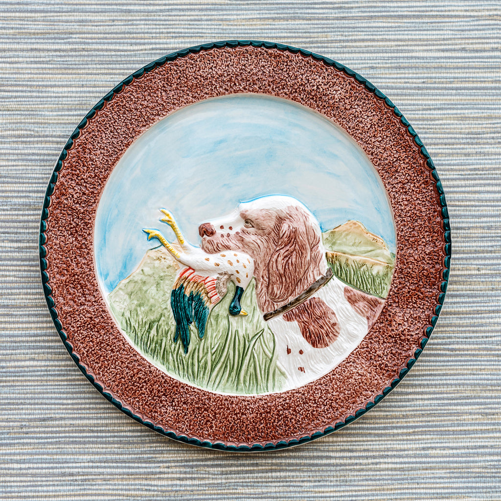 Wildlife Spaniel Wall Plate