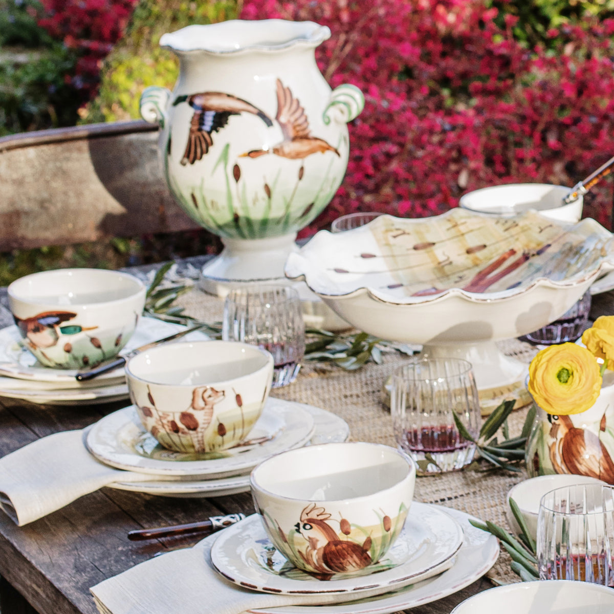 Wildlife Mallard Cereal Bowl in Multi