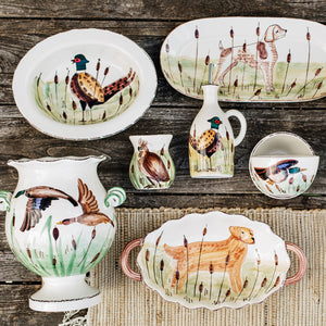 Wildlife Pheasant Handled Olive Oil Bottle in Multi