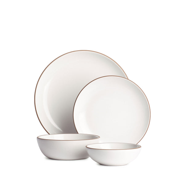 Coupe 4-Piece Dinnerware Set