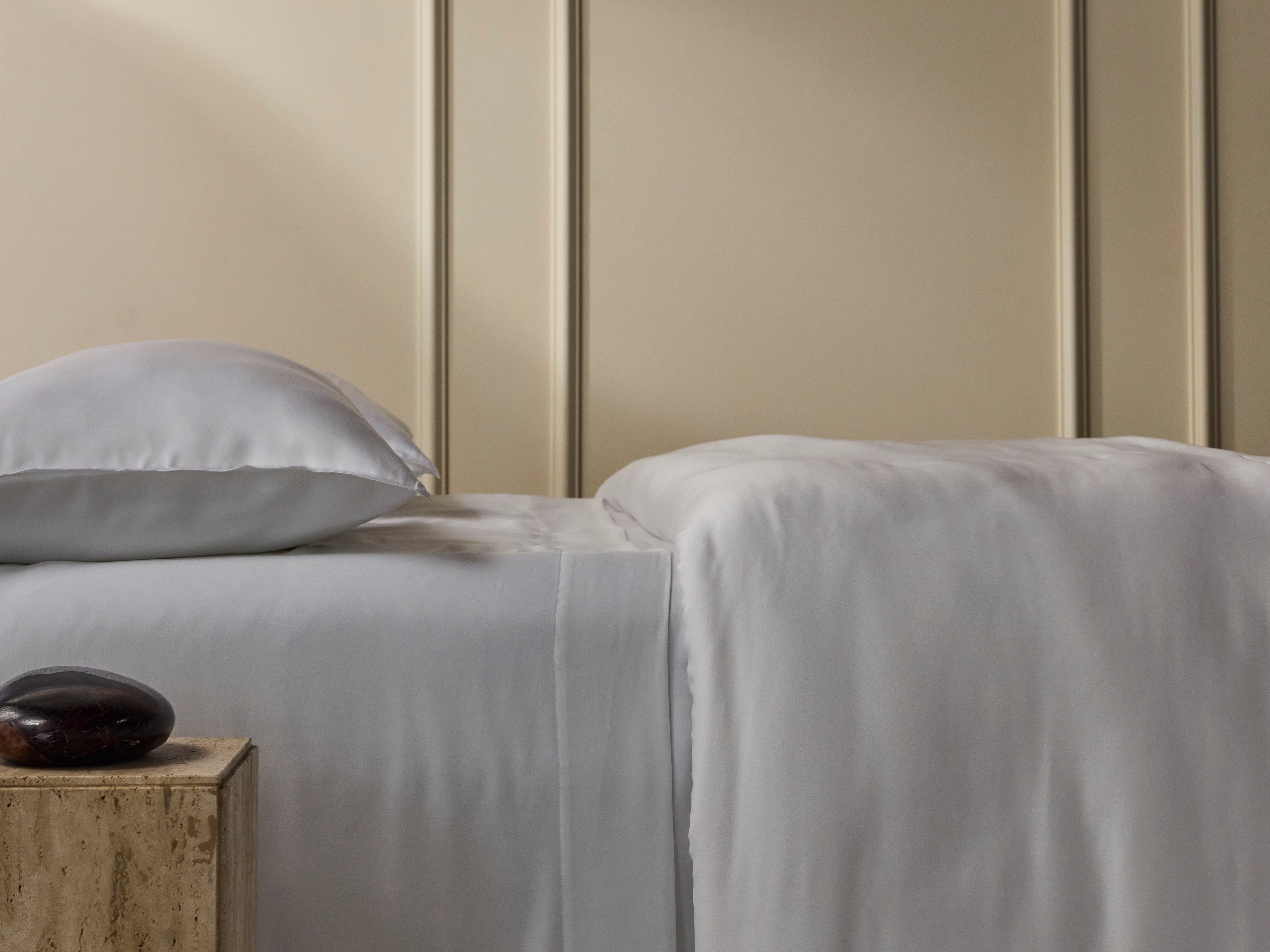 Breeze Sheet Set - Queen - Grey Stripe