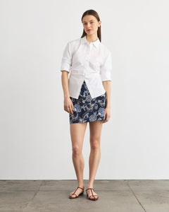 Ari Skirt in Maritime Blue Multi