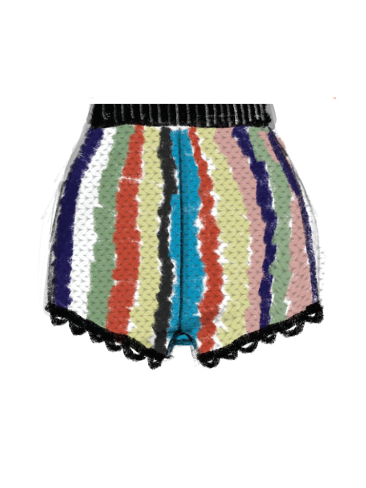 Marathi Shorts RTW LINGUA FRANCA NYC