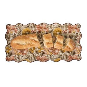 Willa 16" Hostess Tray in Amber
