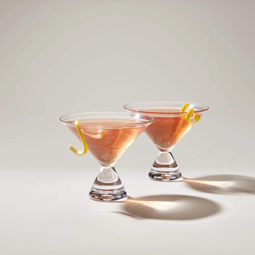 Westport Stemless Martini in Gift Box, Set of 2