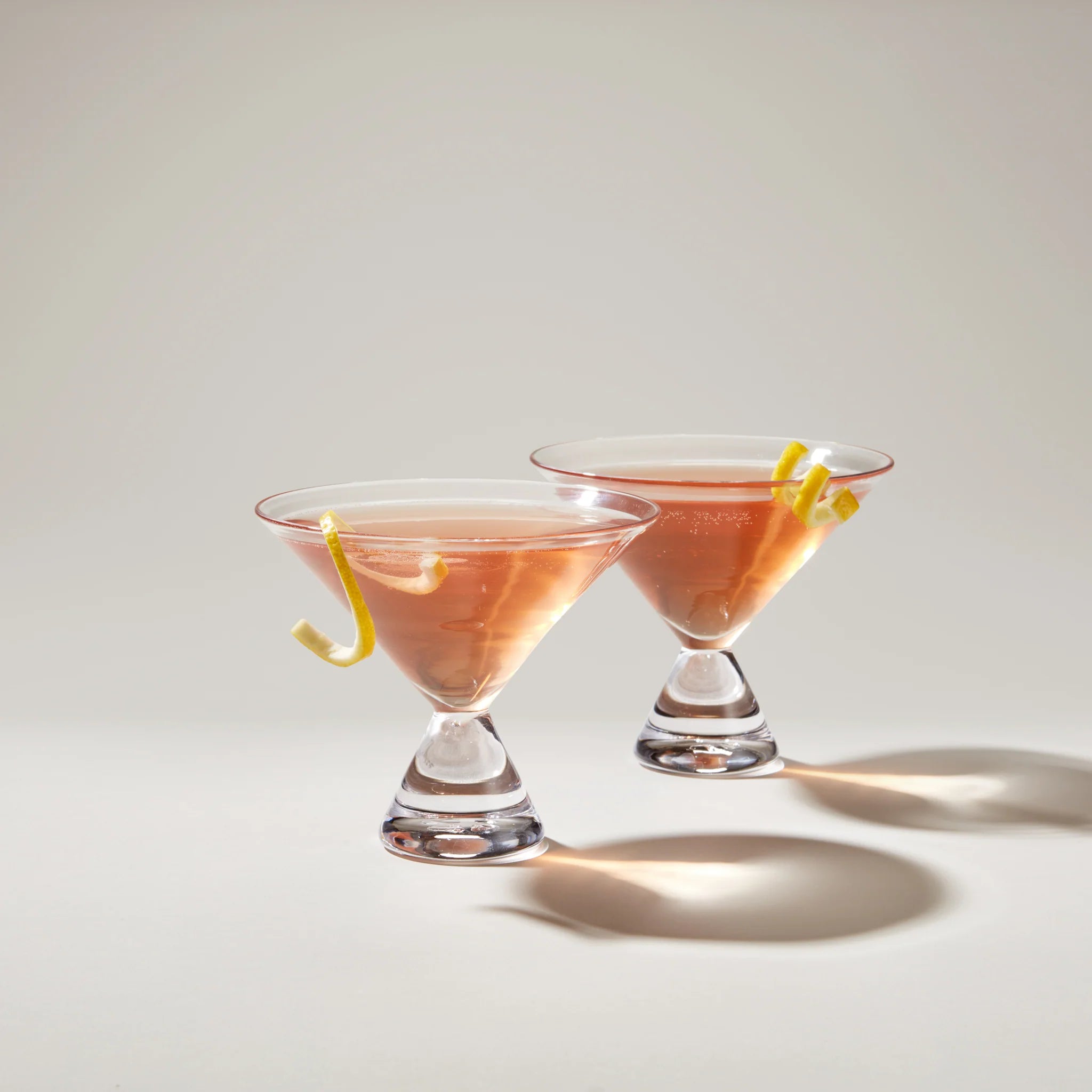 Westport Stemless Martini in Gift Box, Set of 2