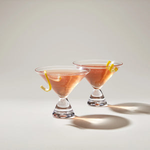 Westport Stemless Martini in Gift Box, Set of 2