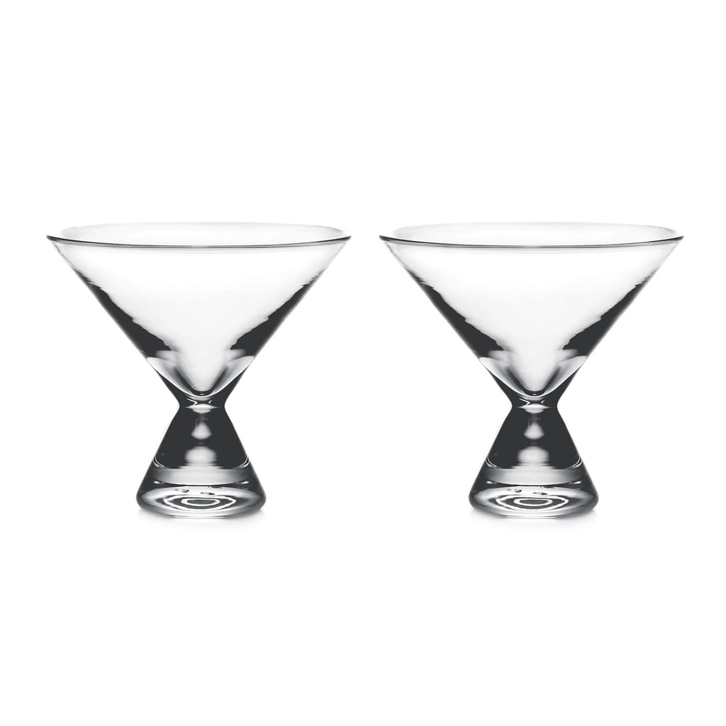 Westport Stemless Martini in Gift Box, Set of 2