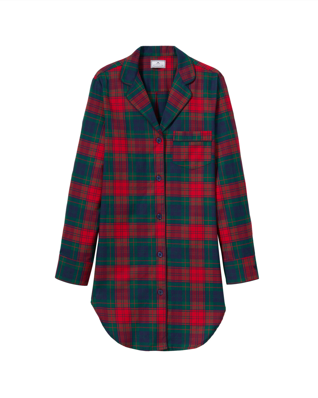 Women’s Twill Nightshirt in St. James Tartan