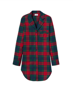 Women’s Twill Nightshirt in St. James Tartan