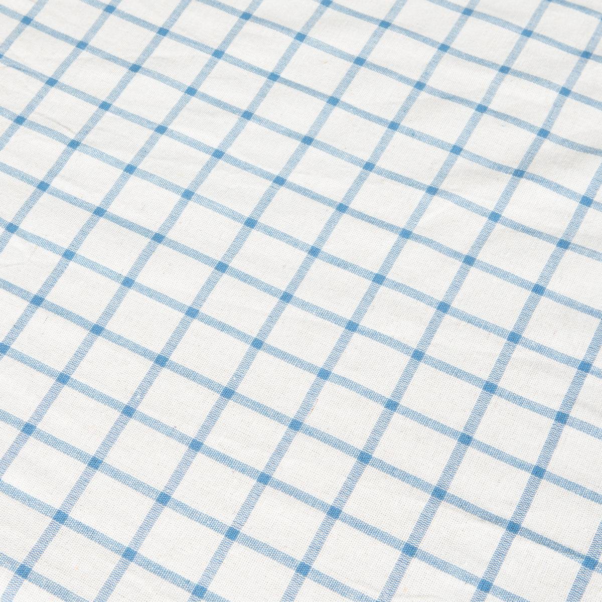 Windowpane 60x90 Tablecloth in Blue & Natural