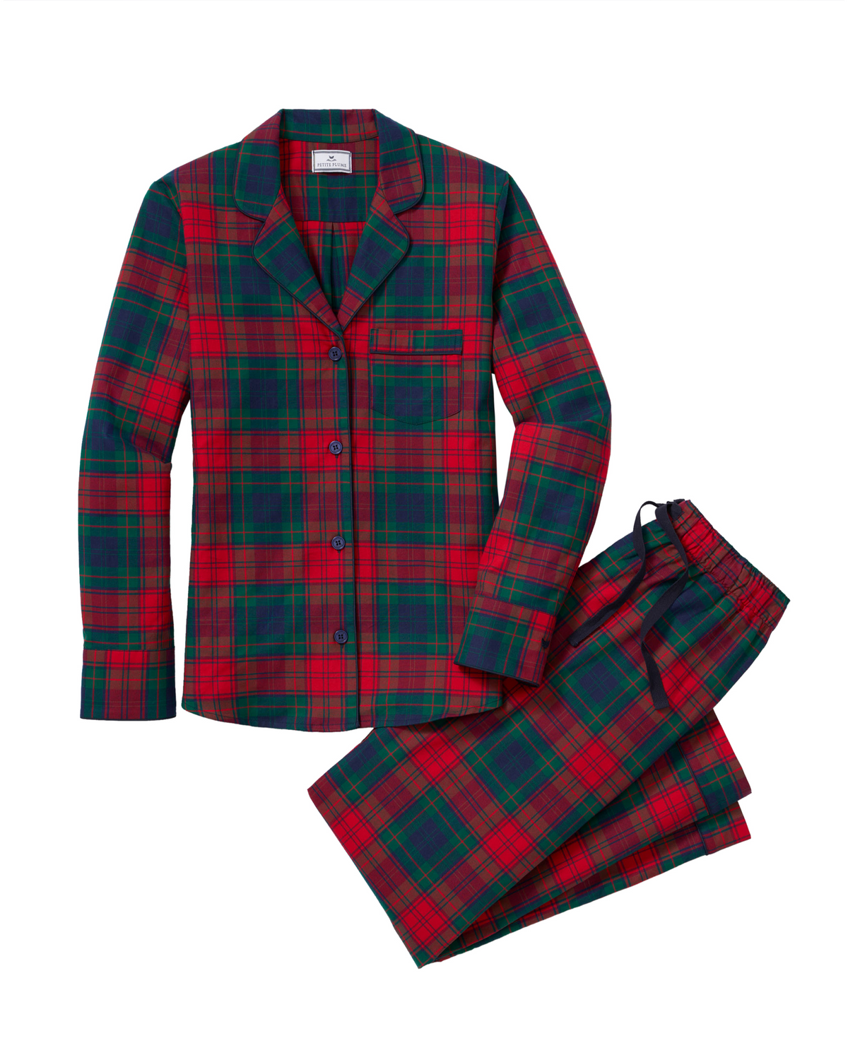 Women’s Twill Pajama Set in St. James Tartan