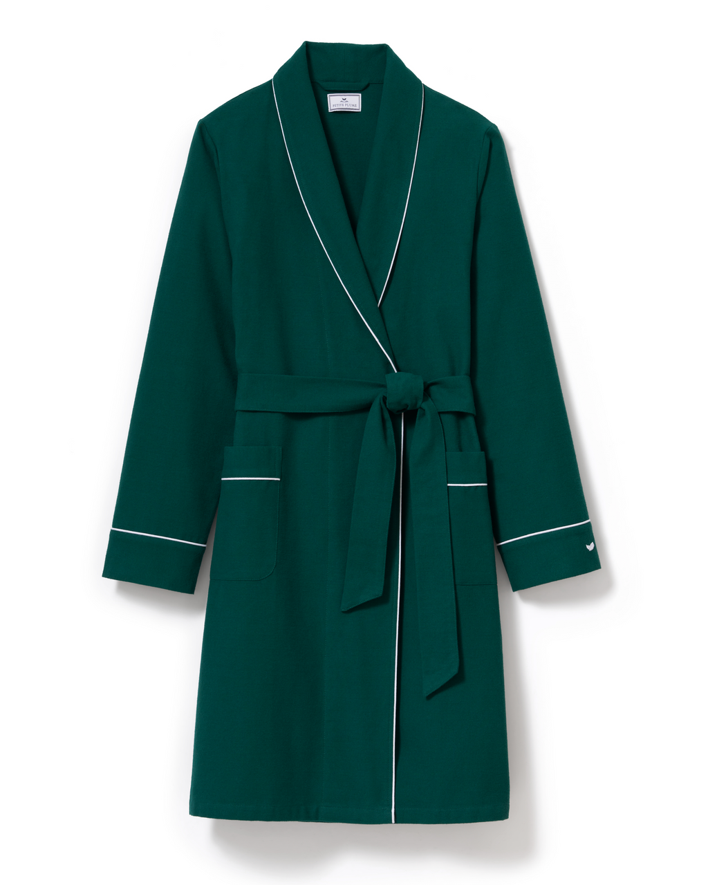 Women’s Flannel Pajama Set in Hunter Green