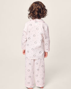 Kid's Twill Pajama Set in Somerset Wreath