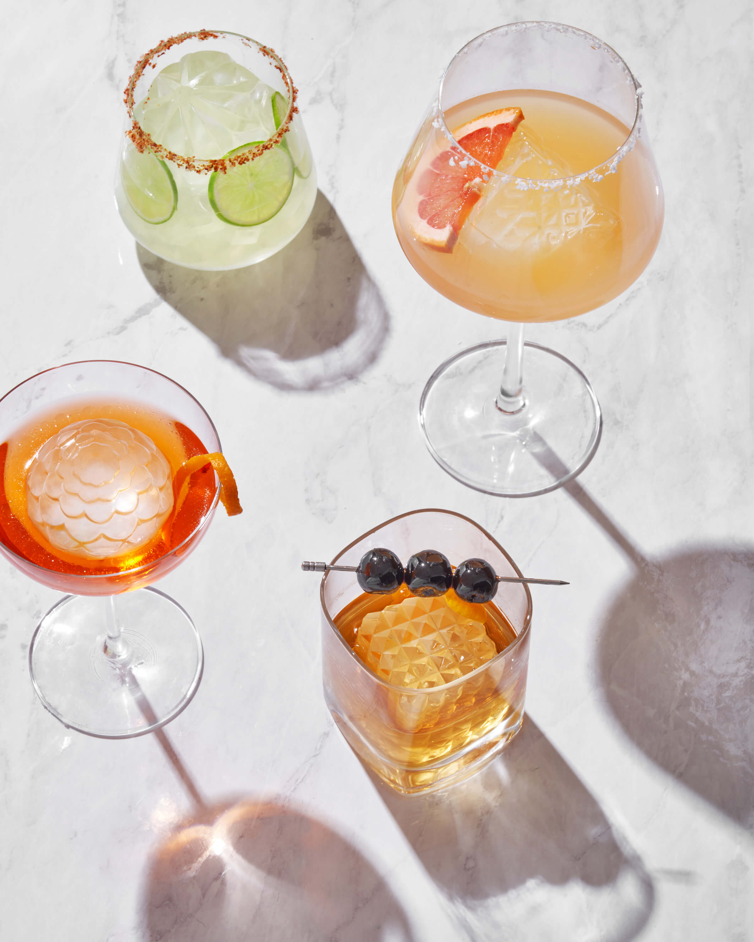 Cocktail Ice Tray Set