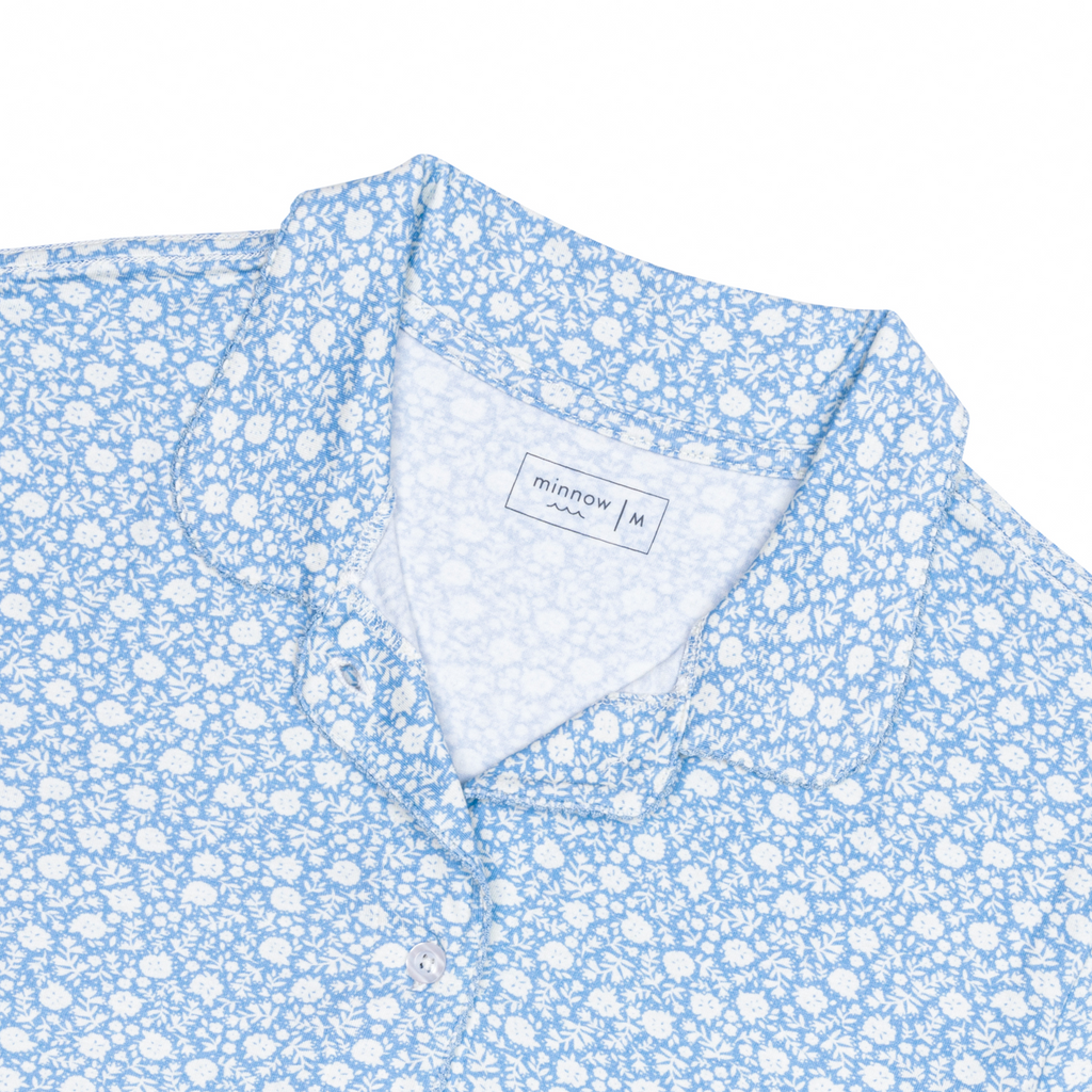 Women’s Alpine Fiore Collared Pima Pajamas Set
