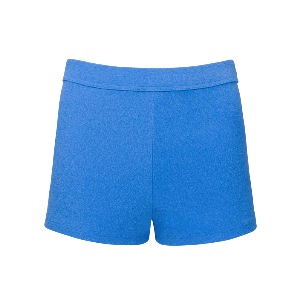 Women’s Deep Sea Blue Terry Swim Short