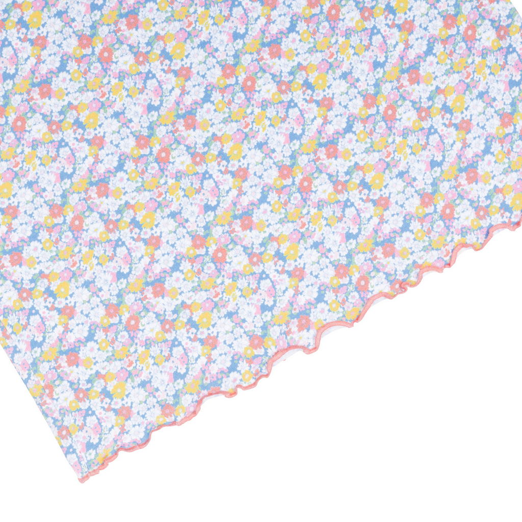 Women’s Jasmine Blossom Shirt and Short Pima Pajamas Set