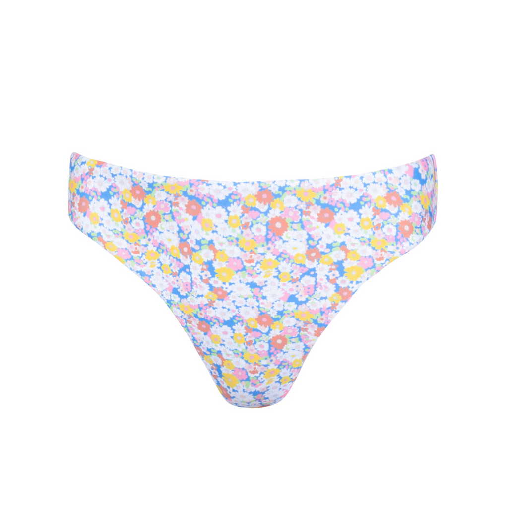 Women’s Jasmine Blossom Mid Rise Bikini Bottom