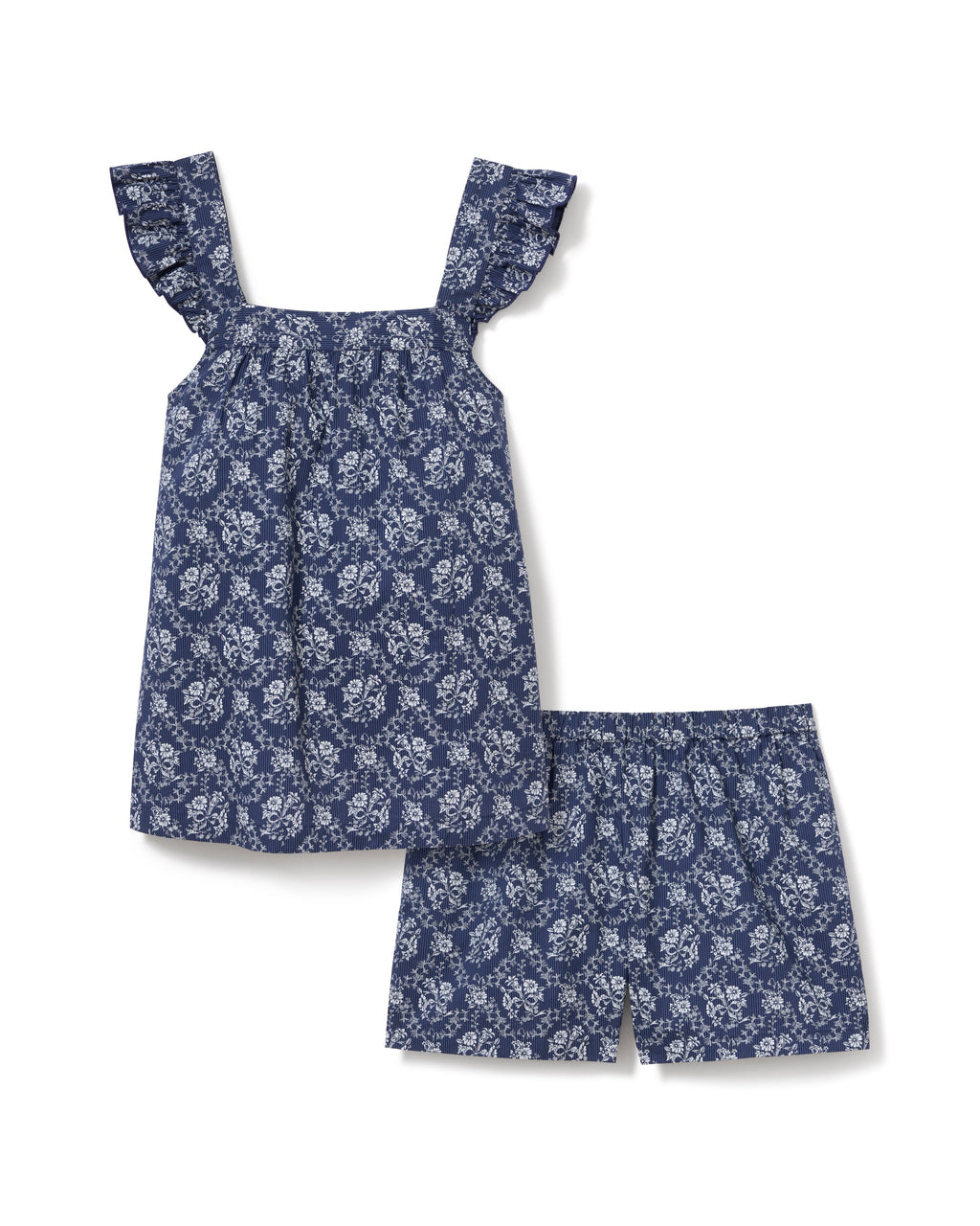 Women's Poplin Clara Short Set in Innkeeper Trellis