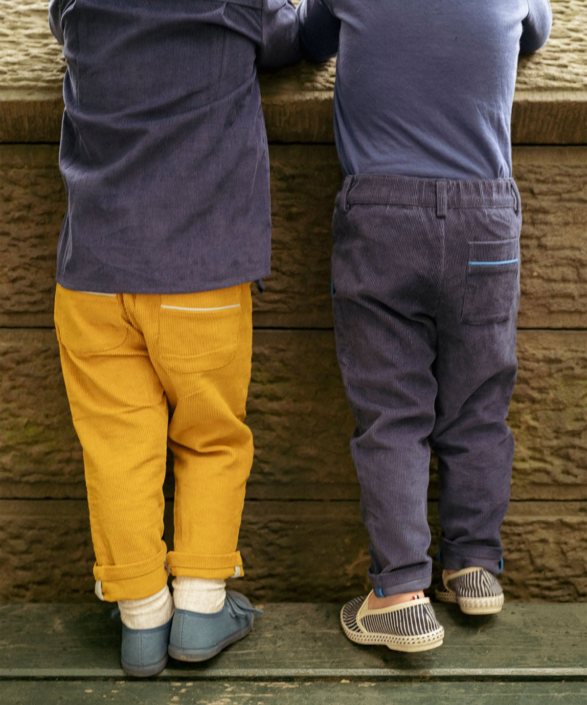 Walken Slim Pant in Navy Corduroy