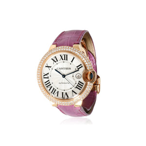 Cartier Ballon Bleu WE900851 Unisex Watch in Rose Gold