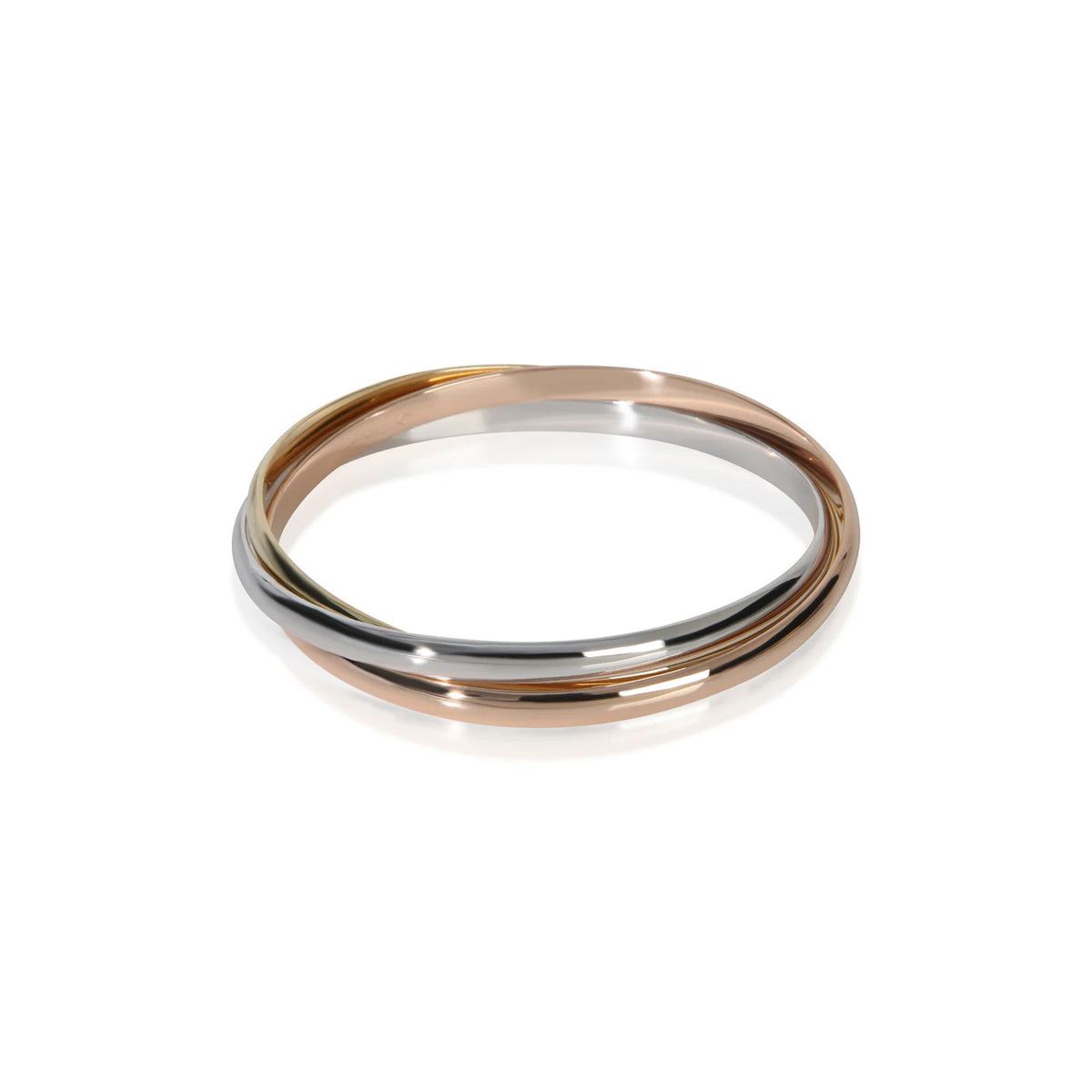 Cartier 3-Tone Gold Trinity Bracelet