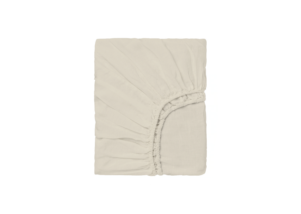 Washed Linen Fitted Sheet