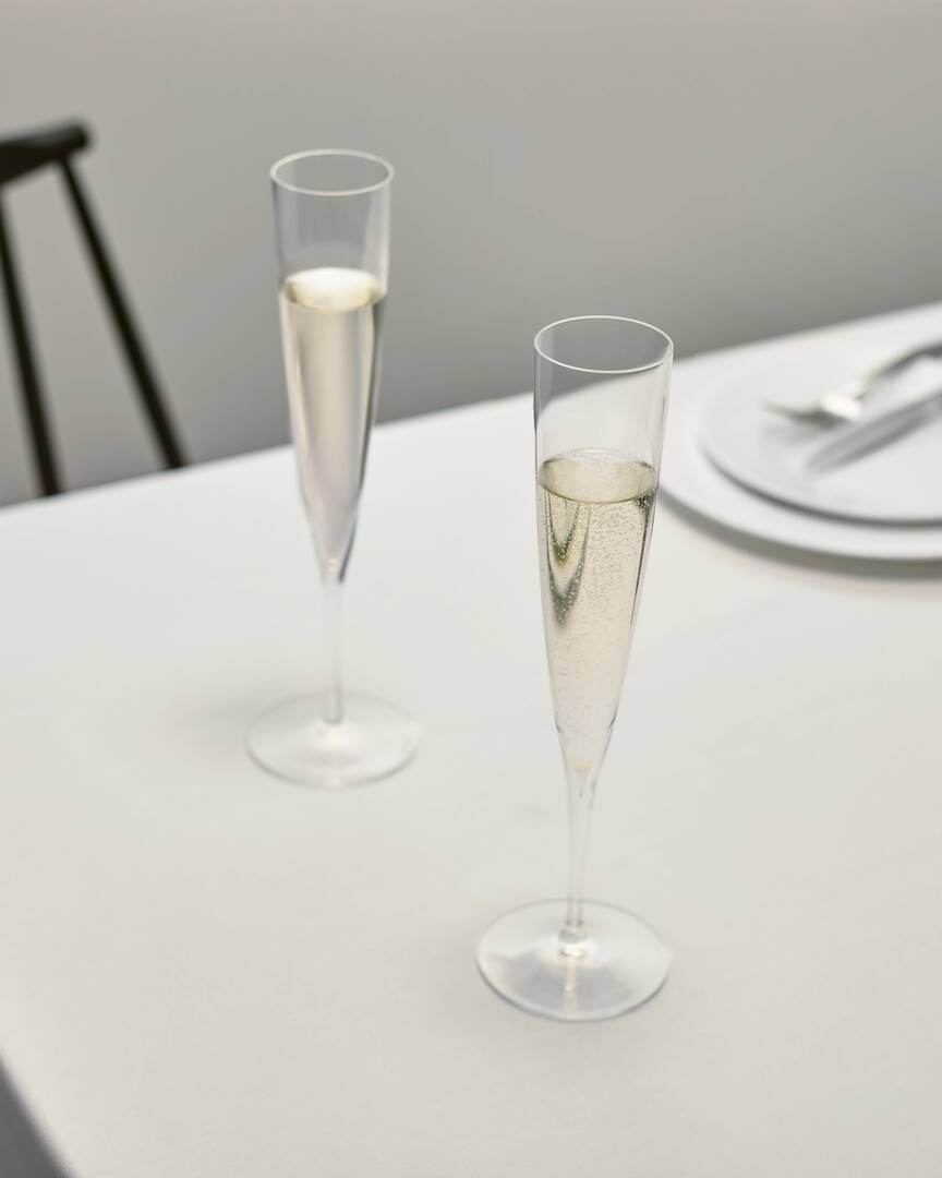 Elegance Trumpet Flute, Set of 2