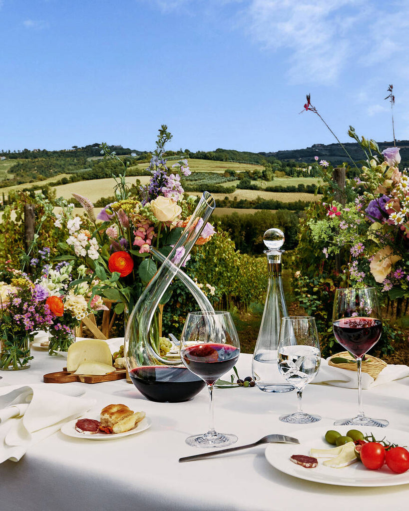 Elegance Decanter Tall Platinum Band