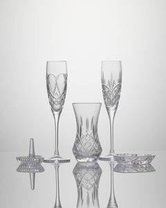 Giftology Lismore Bon Bon Vase, Purple Box