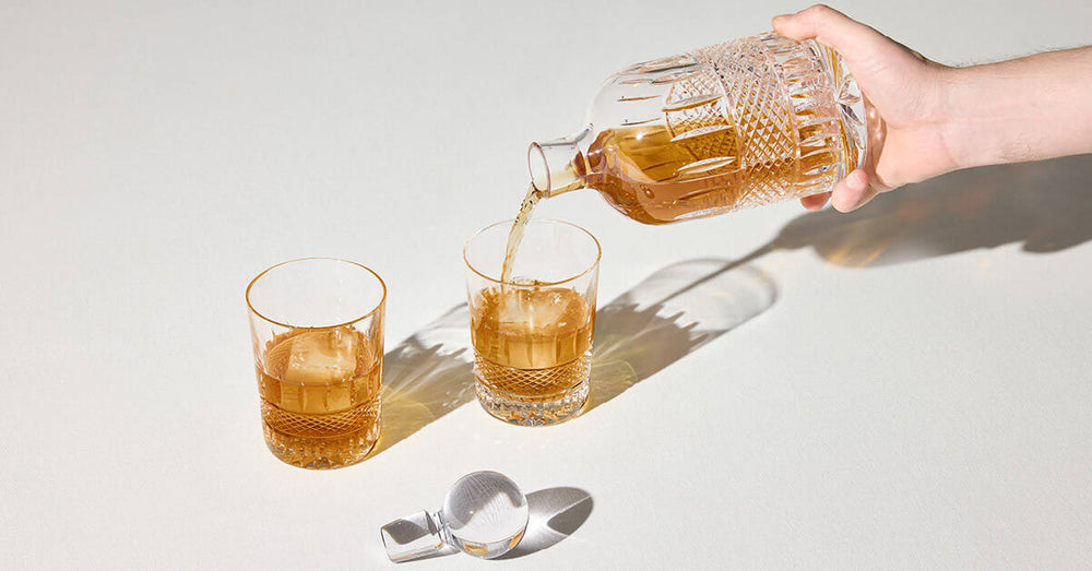 Irish Lace Mastercraft Decanter Set