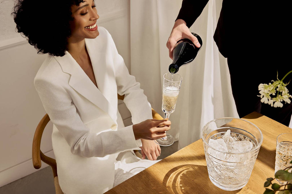 Opulence Ice Bucket and Tongs