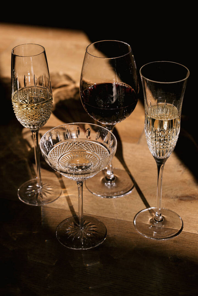 Lismore Diamond Essence Flute, Set of 2