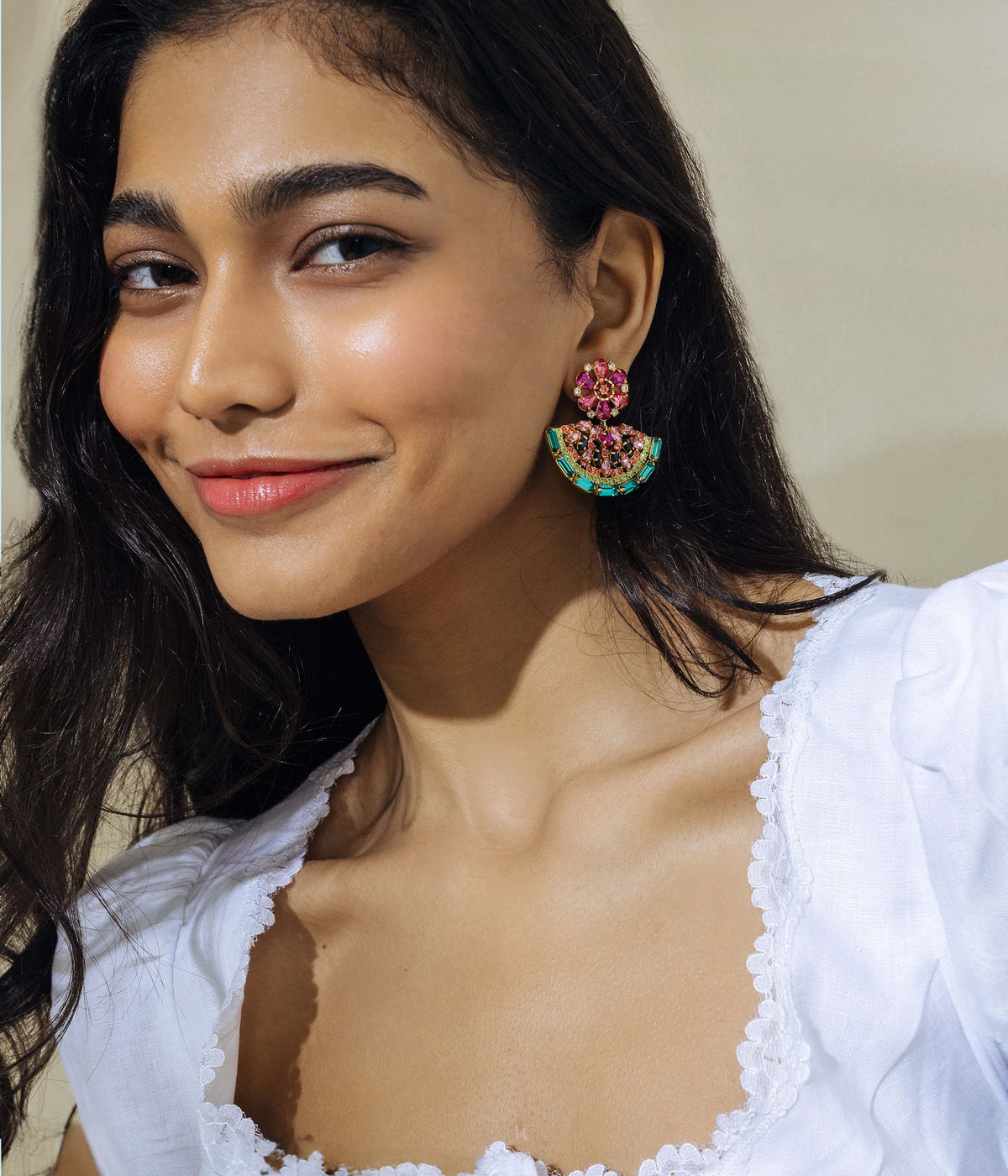 Watermelon Slice Earrings