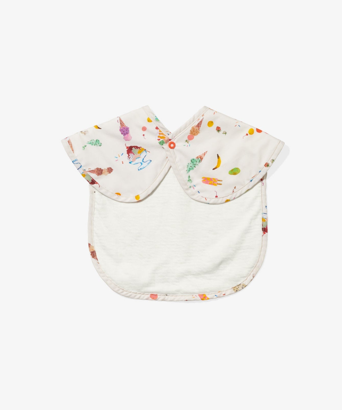 Waterproof Bib in Eat Your Ice Cream