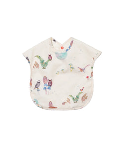 Waterproof Bib in Forest Friends