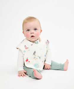 Waterproof Bib in Forest Friends