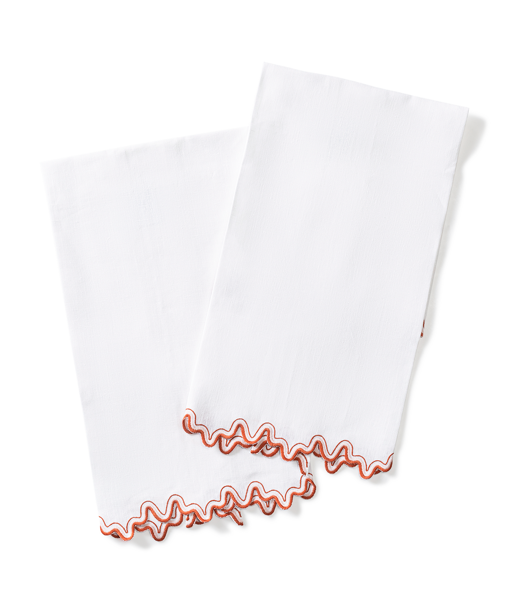 Wave Guest Towels, Set of 2