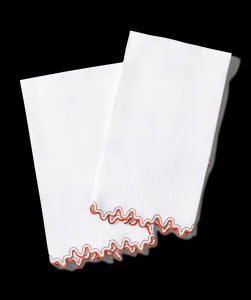 Wave Guest Towels, Set of 2