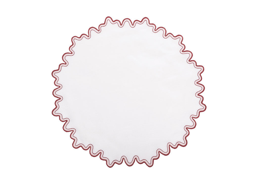 Wave Circle Placemats, Set of 4