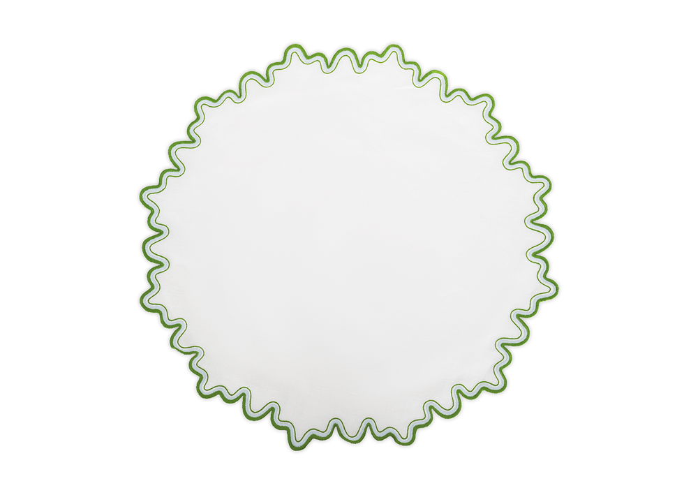 Wave Circle Placemats, Set of 4